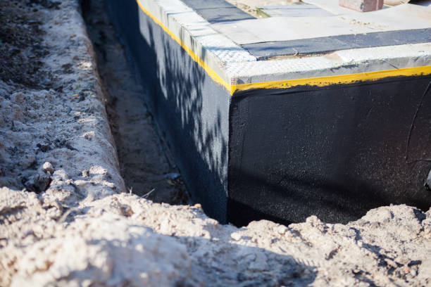 Professional Exterior Waterproofing technician working in Riegelsville, PA